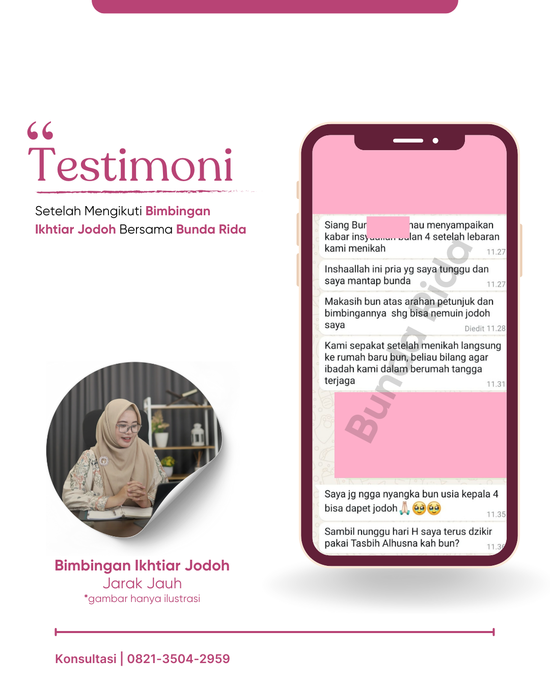 TESTIMONI BUNDA RIDA (811)